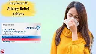 APOHEALTH Loratadine Hayfever amp Allergy Relief Tablets [upl. by Enerod]