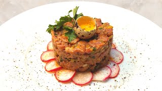 Perfect Beef Tartare At Home [upl. by Ainerol]