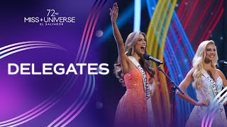 72nd MISS UNIVERSE  Delegate Intros  Miss Universe [upl. by Adnerak]