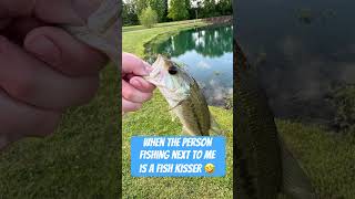 Fish Kisser funny fishing [upl. by Melquist]