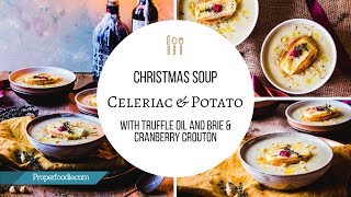 Celeriac and Potato Christmas Soup [upl. by Eicyak643]