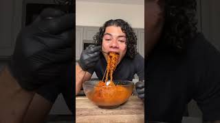 WORLD SPICEST RAMEN RAMIZEINN EXTENDED 2x RAMEN CHALLENGE INSANE MUKBANG [upl. by Anitnuahs]