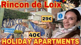 Rincon de Loix  HOLIDAY apartment prices in Winter [upl. by Gellman]