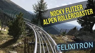 🎢 Nocky Flitzer AlpineRollercoaster in Kärnten Österreich Austria AlpenAchterbahn Turracherhöhe [upl. by Otrebtuc519]