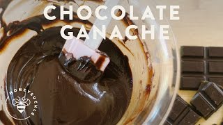 Chocolate Ganache Recipe  Honeysuckle [upl. by Silvain]