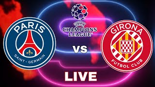 PSG vs Girona  UEFA Champions League 2024  Video Game Simulation [upl. by Gent]