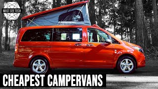 9 Cheapest Campervans Designed with Affordability in Mind Review of 2021 Models [upl. by Nealy]