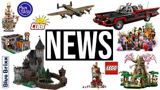 Brick News 63 BlueBrixx LEGO Cobi Pantasy MOCs and more [upl. by Esdnil]