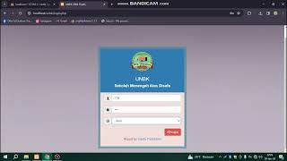 APLIKASI WEB UNBK SMA [upl. by Milt]