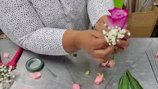 Como hacer un corsage facilmente [upl. by Iew]