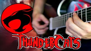 Thundercats Intro Theme Song Guitar Cover Instrumental  Extended TV Metal [upl. by Ally]