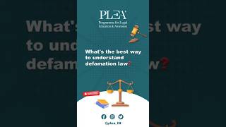 Whats the best way to understand defamation law defamation criminallaw plea supremecourrts [upl. by Thia652]