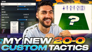 MY NEW UPGRADED 200 FULL CUSTOM TACTICS in FIFA 23 ULTIMATE TEAM THE COMPLETE GAME PLANS [upl. by Eannaj398]