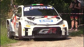 Basso  Granai Toyota GR Yaris RS 42° Rally due Valli 2024  FULL HD [upl. by Ailama]