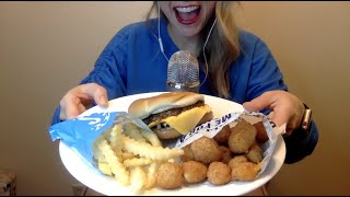 CULVERS ASMRMUKBANG [upl. by Eema]