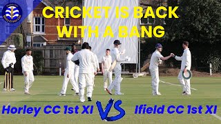 💥2021 IS HERE💥We Start In Fine Style Horley CC 1XI vs Ifield CC 1XI [upl. by Baecher]