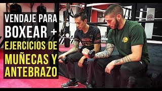 VENDAJE Para Boxear  FORTALECIMIENTO MUÑECA y ANTEBRAZOS [upl. by Aryas]