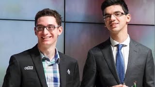 Grand Chess TourSuperUnited Croatia Rapid 2024 July Fabiano Caruana 2739 vs Anish Giri 2679 [upl. by Stalk]