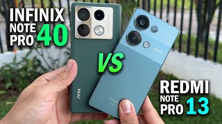 Infinix note 40Pro Vs Redmi Note 13 Pro  El Versus Mas esperado de la GAMA MEDIA [upl. by Llebanna]