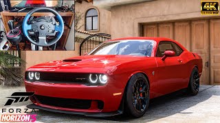 800HP Dodge Challenger SRT Hellcat  Forza Horizon 5  Thrustmaster T150 Steering Wheel Gameplay [upl. by Omora32]