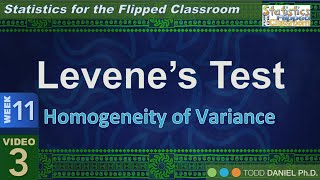 Levene’s Test of Homogeneity of Variance in SPSS 113 [upl. by Saied]