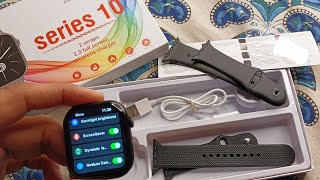 smart watch new video  smart watch  best smart watch unboxing  tltm m100series 10 smartwatch [upl. by Aztilem]