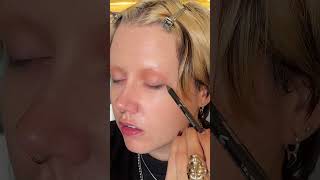 Indie Sleaze Makeup 🤎 makeuptutorial makeup beauty aesthetic [upl. by Aserehc]