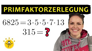 PRIMFAKTORZERLEGUNG mit ungeraden Zahlen – einfach erklärt Beispiele mit großen Zahlen [upl. by Leugimesoj]