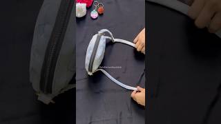 Round sling bag tutorial ……… stitchingtips stitchingideas trending shortsvideo viralvideo [upl. by Aisitel]