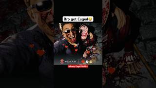 Bro got caged ☠️ Johnny Cage fatality 🤯shorts johnnycage edits mk1 internationallove pitbull [upl. by Fife]