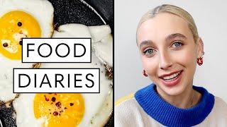 Everything Emma Chamberlain Eats in a Day  Food Diaries Bite Size  Harper’s BAZAAR [upl. by Jolyn]