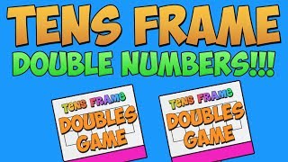 Tens Frame Double Numbers [upl. by Barbee]