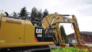 Cat 320E L  A quotluxuriousquot cab [upl. by Ocsic]