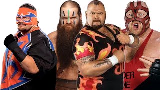 Rosey vs Ivar vs Bam Bam Bigelow vs Vader Moonsault [upl. by Sirc144]