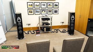 Vimberg Mino HiFi Speakers Tidal Tellurium Q Melco Vitus Audio Stillpoints  UK HiFi Show Live 2019 [upl. by Acinoj]