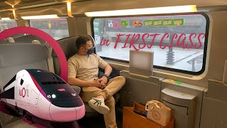 🚆TGV train in FIRST CLASS [upl. by Losse]