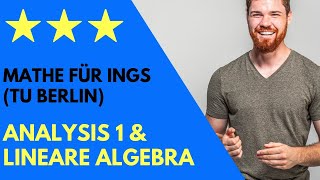 Livestream zu Analysis 1 amp Lineare Algebra für Ingenieurwissenschaften Altklausur TU Berlin [upl. by Enwahs]