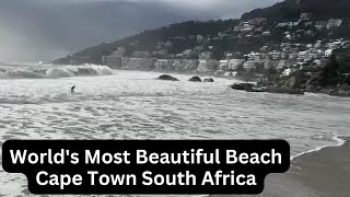 Worlds Most Beautiful Beach  Cape Town Beach [upl. by Yblehs]