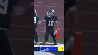 High School Football Player Makes Great Catch For Touchdown 2024highschoolfootball [upl. by Ann]