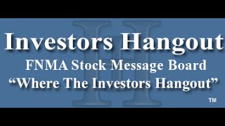 FNMA Stock Fannie Mae Message Board [upl. by Enyrat]