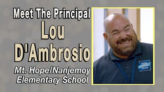 Meet The Principal Lou DAmbrosio [upl. by Aihsatsan]