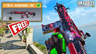 Finally Free Legendary for everyone DRH KUROHANA 68 Best DRH gunsmith [upl. by Walsh]