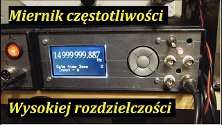 Miernik częstotliwości wysokiej rozdzielczości [upl. by Hanyaz222]