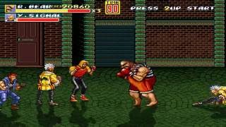 Streets Of Rage REMAKE V4 R BEAR MOD [upl. by Llen]