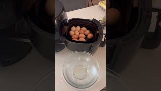 How to Make Hard Boiled Eggs in Air Fryer [upl. by Aleik]