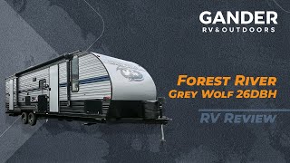 2020 Forest River Grey Wolf 26DBH the most popular bunkhouse RV around [upl. by Stelu]