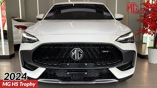 First Look 2024 MG HS Trophy Luxury SUV  Exterior and Interior Details [upl. by Nashoma]