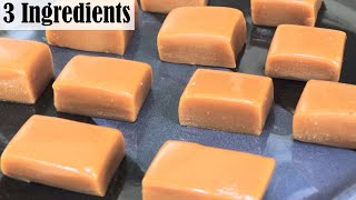 Caramel Toffee Recipe  how to make caramel candy at home [upl. by Htabmas936]