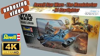 Unboxing video  Star Wars  The Mandalorian  N1 Starfighter Revell 06787 [upl. by Hcnarb]