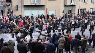 Drumspirit op carnavalstoet Gullegem 11 02 2024 [upl. by Calondra513]